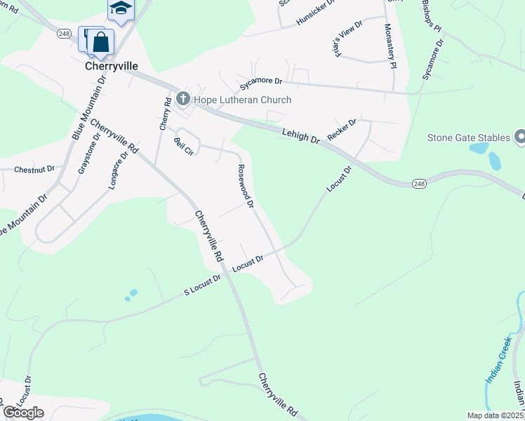 map of restaurants, bars, coffee shops, grocery stores, and more near 506 Rosewood Dr in Northampton