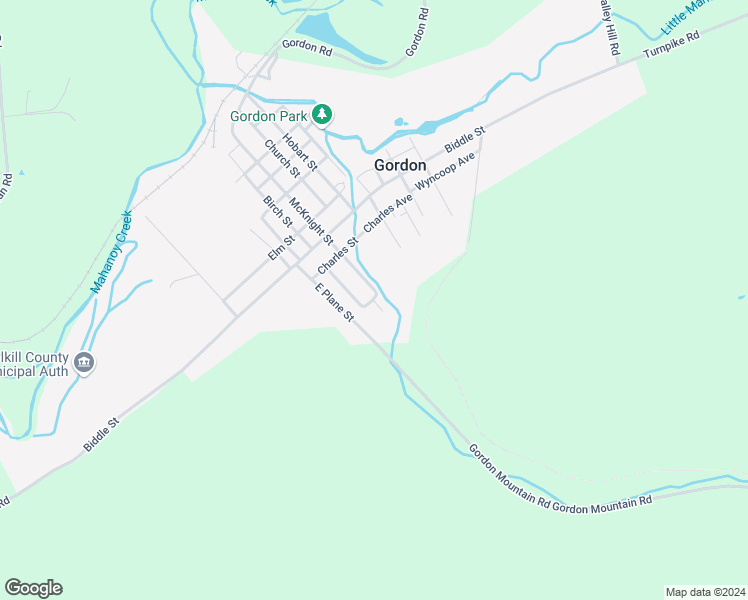 map of restaurants, bars, coffee shops, grocery stores, and more near 113 McKnight Street in Ashland