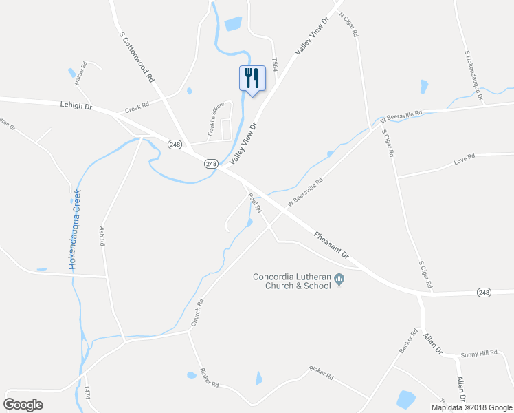 map of restaurants, bars, coffee shops, grocery stores, and more near 23 Pool Road in Northampton