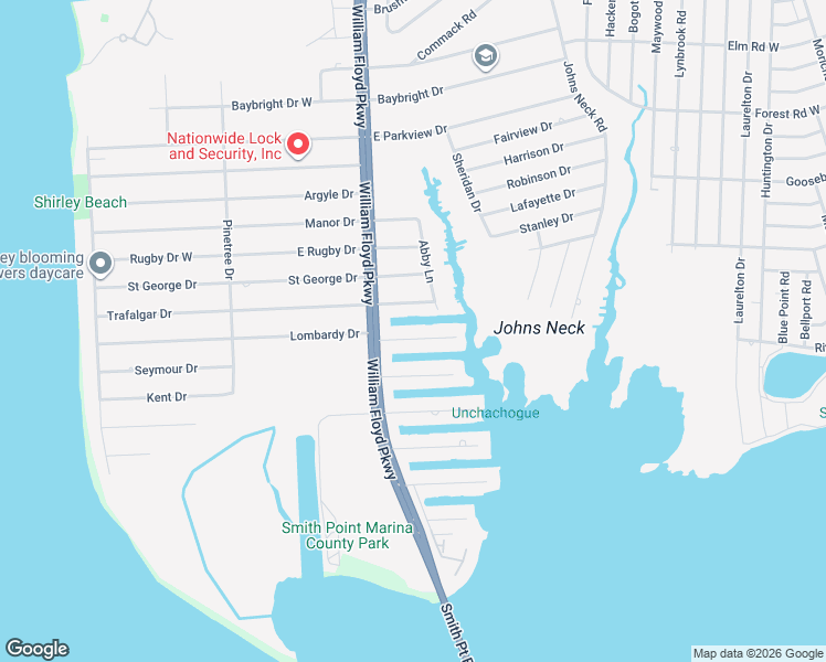 map of restaurants, bars, coffee shops, grocery stores, and more near 17 Heathcote Court in Shirley