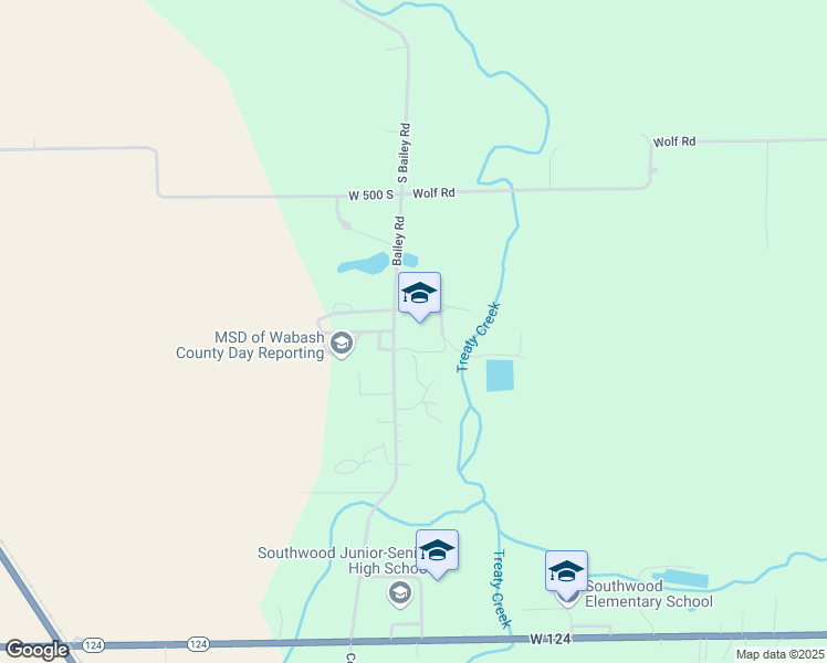 map of restaurants, bars, coffee shops, grocery stores, and more near 5233 South 50 East in Wabash