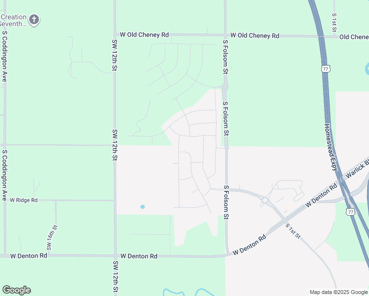 map of restaurants, bars, coffee shops, grocery stores, and more near 840 West Miramonte Road in Lincoln