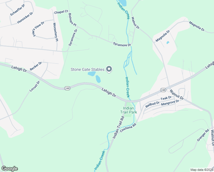 map of restaurants, bars, coffee shops, grocery stores, and more near 3882 Lehigh Drive in Northampton