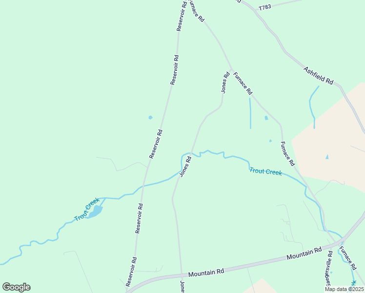 map of restaurants, bars, coffee shops, grocery stores, and more near 8934 Jones Road in Slatington