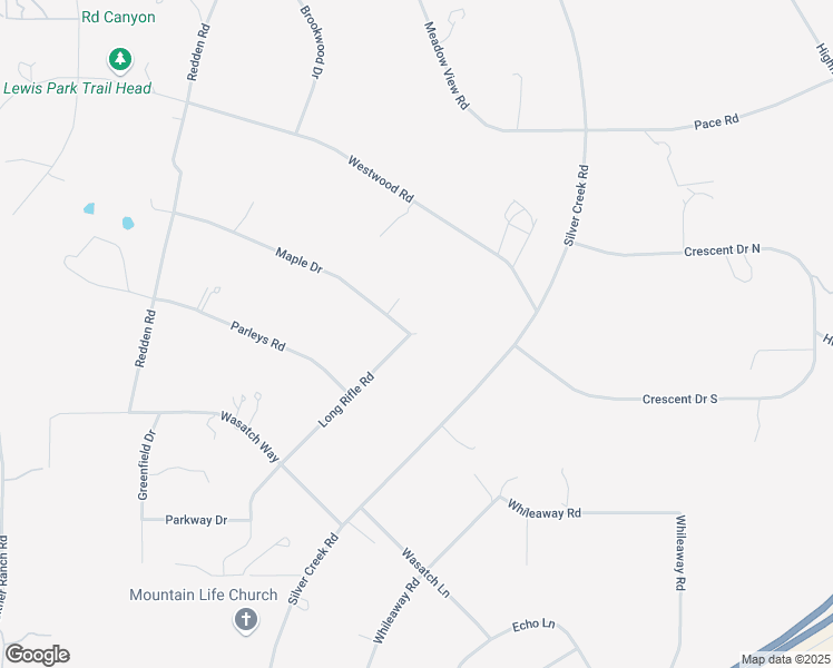 map of restaurants, bars, coffee shops, grocery stores, and more near Maple Circle in Silver Summit