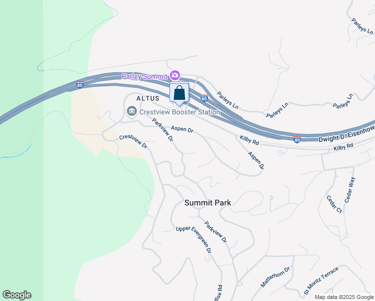 map of restaurants, bars, coffee shops, grocery stores, and more near 111 Parkview Terrace in Park City