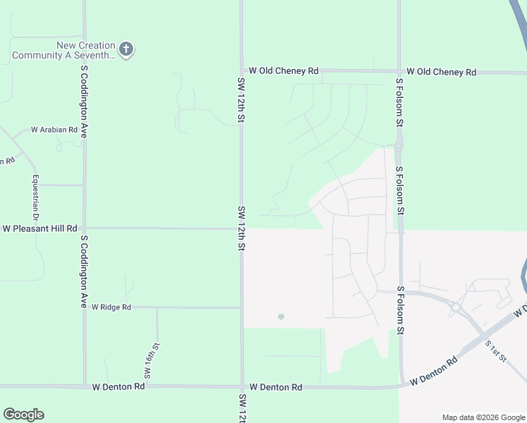 map of restaurants, bars, coffee shops, grocery stores, and more near 6000 Southwest 12th Street in Lincoln