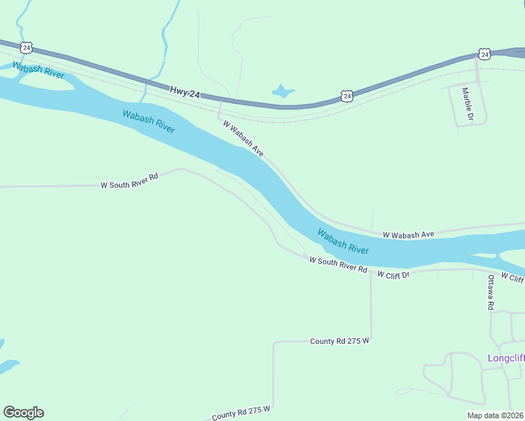 map of restaurants, bars, coffee shops, grocery stores, and more near 2426 West Gleitze Drive in Logansport