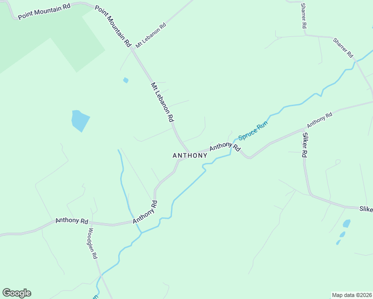 map of restaurants, bars, coffee shops, grocery stores, and more near 35 Anthony Road in Glen Gardner