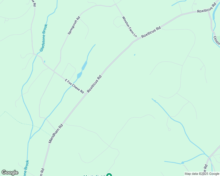 map of restaurants, bars, coffee shops, grocery stores, and more near 90 Roxiticus Road in Far Hills