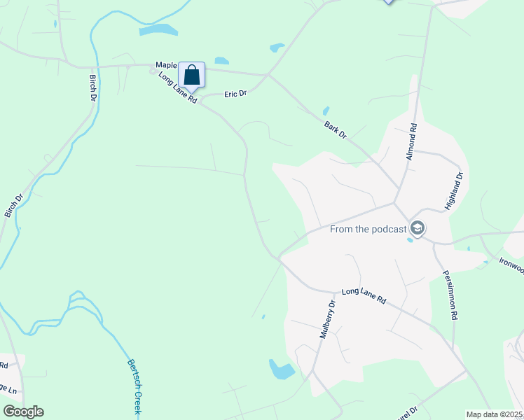 map of restaurants, bars, coffee shops, grocery stores, and more near 650 Long Lane Road in Walnutport