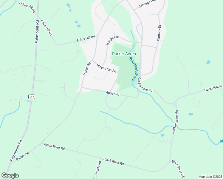 map of restaurants, bars, coffee shops, grocery stores, and more near 3 Green Hills Road in Washington Township