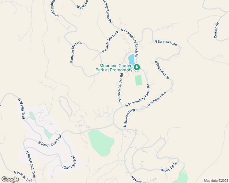 map of restaurants, bars, coffee shops, grocery stores, and more near 8267 North Ranch Garden Road in Park City