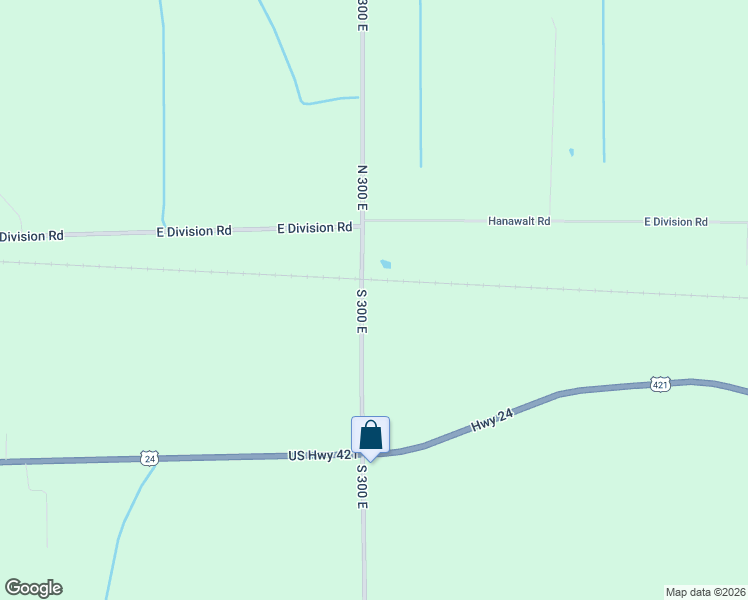 map of restaurants, bars, coffee shops, grocery stores, and more near 111-499 South 300 East in Monticello