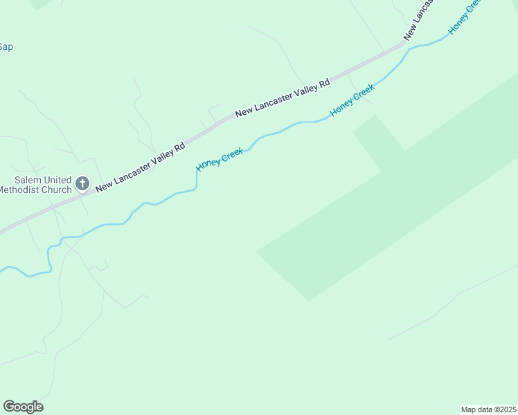 map of restaurants, bars, coffee shops, grocery stores, and more near 3558 New Lancaster Valley Road in Milroy