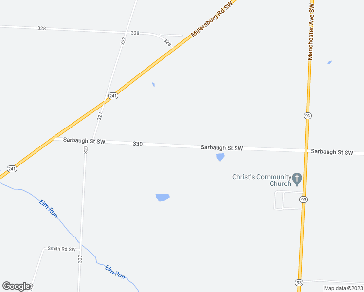 map of restaurants, bars, coffee shops, grocery stores, and more near 13540 330 in Navarre