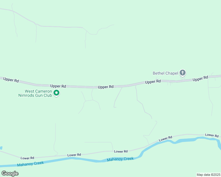 map of restaurants, bars, coffee shops, grocery stores, and more near 3176 Upper Road in Shamokin