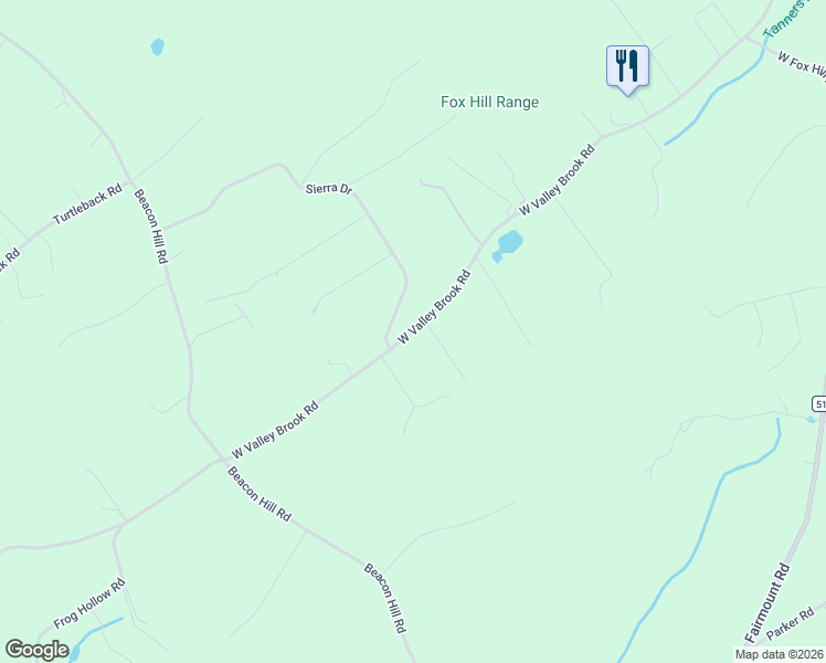 map of restaurants, bars, coffee shops, grocery stores, and more near 1 Sierra Drive in Califon