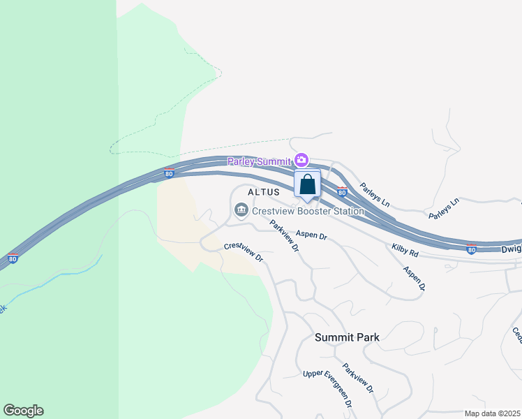 map of restaurants, bars, coffee shops, grocery stores, and more near 145 Parkview Drive in Park City