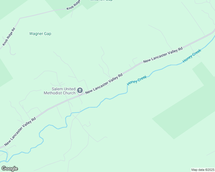 map of restaurants, bars, coffee shops, grocery stores, and more near 3518 New Lancaster Valley Road in Milroy