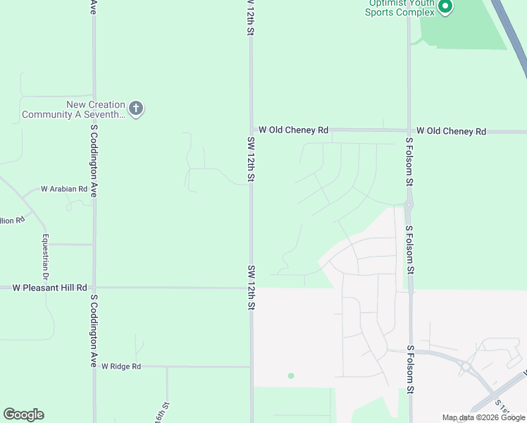 map of restaurants, bars, coffee shops, grocery stores, and more near 6000 Southwest 12th Street in Lincoln