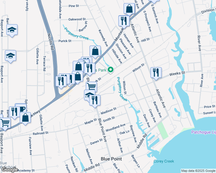 60 Oyster Cove Lane, Blue Point NY Walk Score