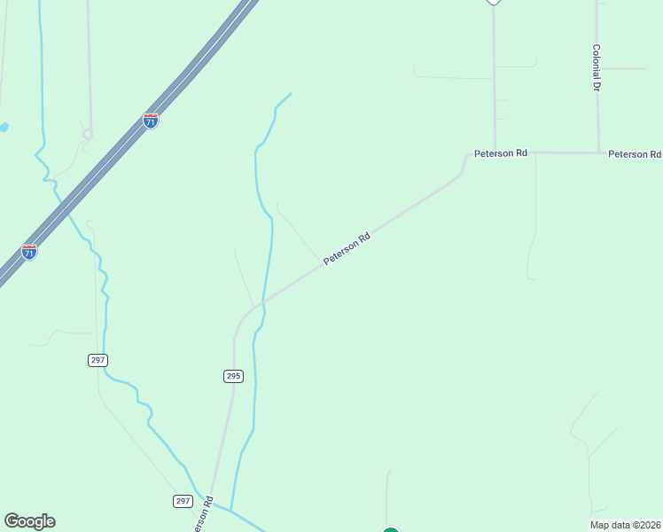 map of restaurants, bars, coffee shops, grocery stores, and more near 2422 Peterson Road in Mansfield
