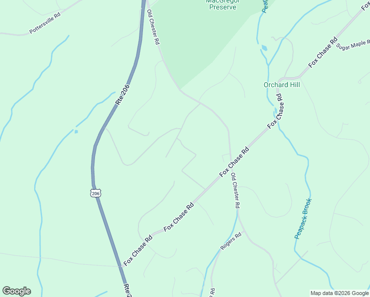 map of restaurants, bars, coffee shops, grocery stores, and more near 45O Old Chester-Gladstone Road in Chester