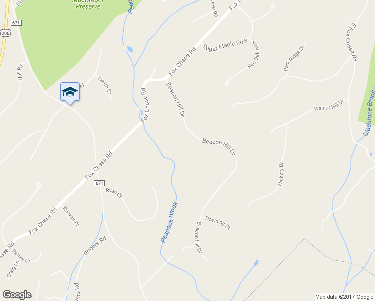map of restaurants, bars, coffee shops, grocery stores, and more near 12 Beacon Hill Drive in Chester