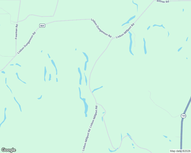 map of restaurants, bars, coffee shops, grocery stores, and more near 10120 Lisbon-Millport Road in Lisbon