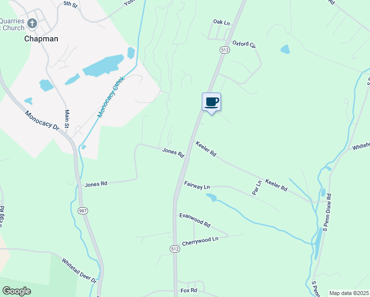map of restaurants, bars, coffee shops, grocery stores, and more near 284 Moorestown Drive in Bath