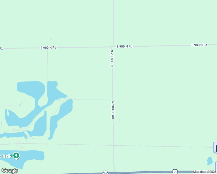 map of restaurants, bars, coffee shops, grocery stores, and more near 8735 North 2000 East Road in Fairbury