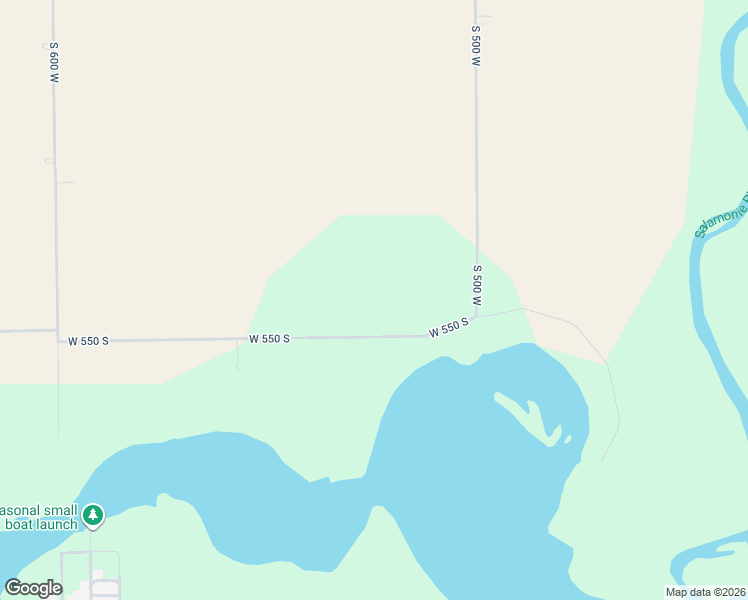 map of restaurants, bars, coffee shops, grocery stores, and more near 5226 West 550 South in Huntington