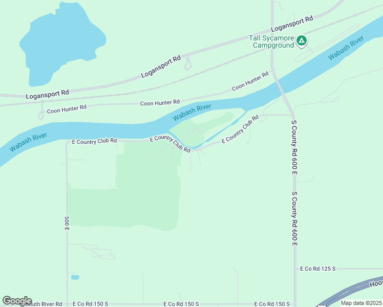 map of restaurants, bars, coffee shops, grocery stores, and more near 5554 East Country Club Road in Logansport