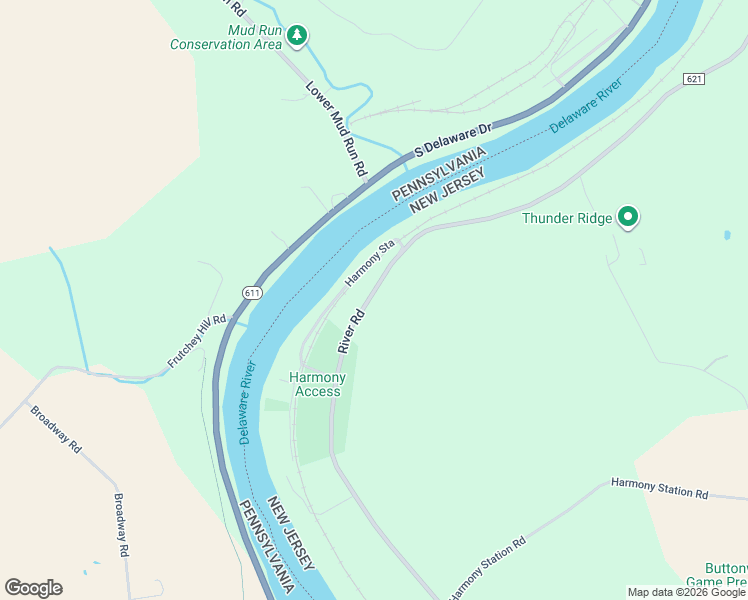 map of restaurants, bars, coffee shops, grocery stores, and more near 2050 River Road in Phillipsburg