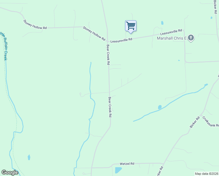 map of restaurants, bars, coffee shops, grocery stores, and more near 703 Bear Creek Road in Cabot