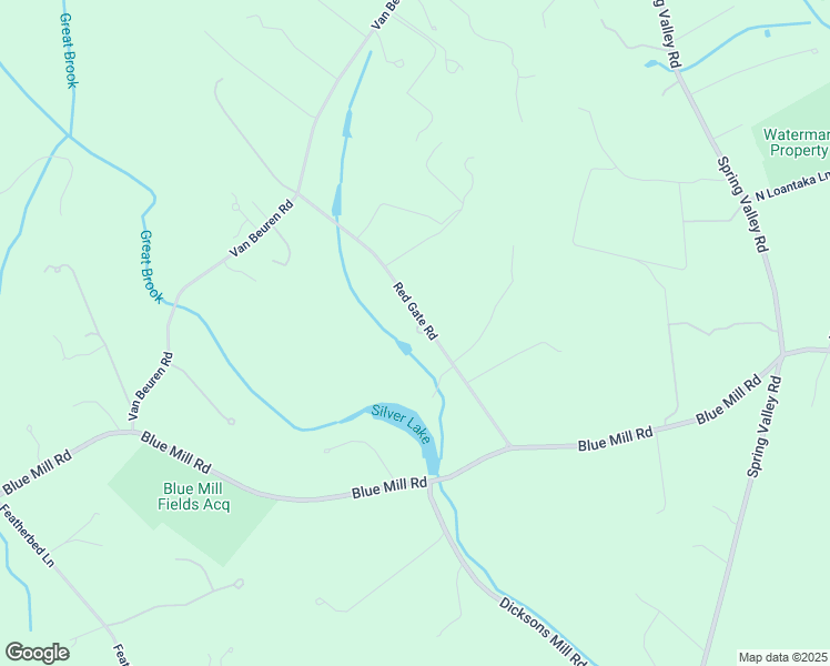 map of restaurants, bars, coffee shops, grocery stores, and more near 27 Red Gate Road in Morristown