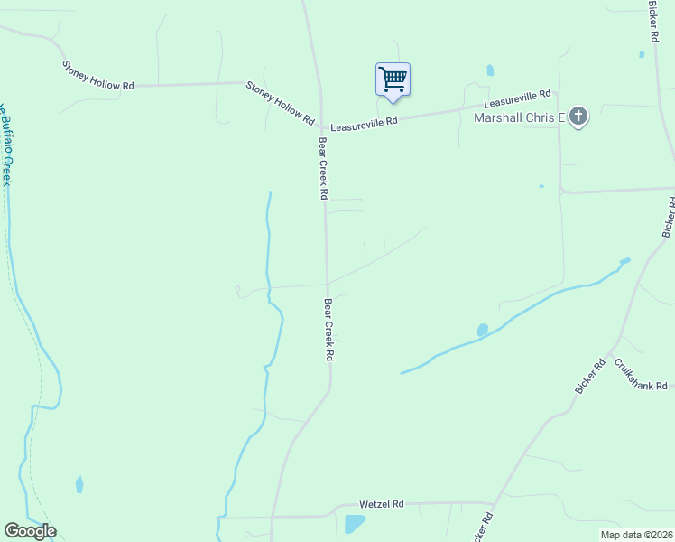 map of restaurants, bars, coffee shops, grocery stores, and more near 703 Bear Creek Road in Cabot