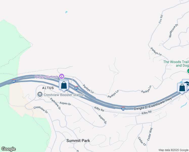 map of restaurants, bars, coffee shops, grocery stores, and more near 8215 Parleys Lane in Park City