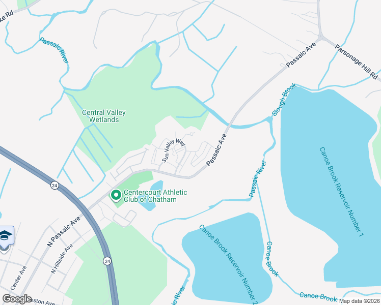map of restaurants, bars, coffee shops, grocery stores, and more near 6200 Darling Drive in Florham Park