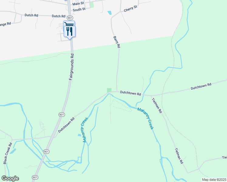 map of restaurants, bars, coffee shops, grocery stores, and more near 111 Dutchtown Road in Ashland