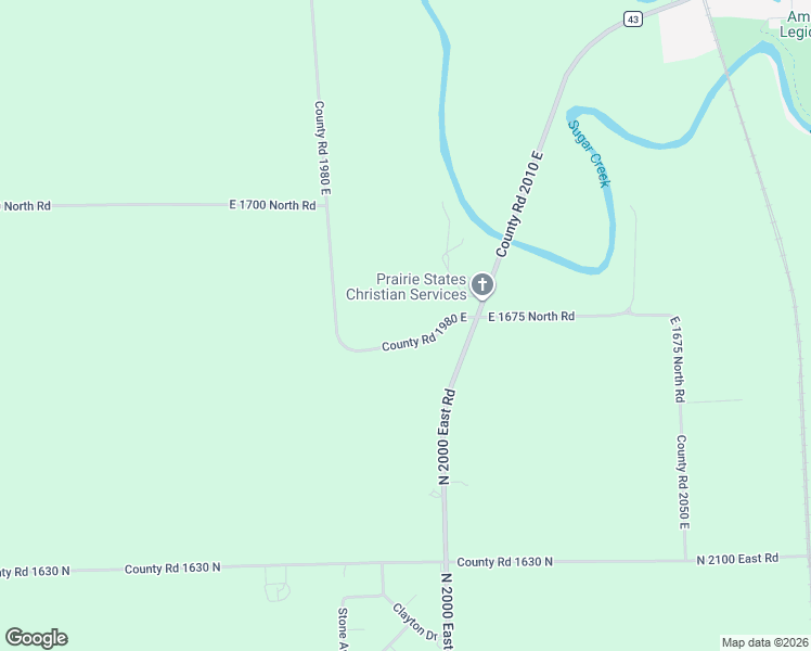 map of restaurants, bars, coffee shops, grocery stores, and more near 1994 County Road 27 in Watseka