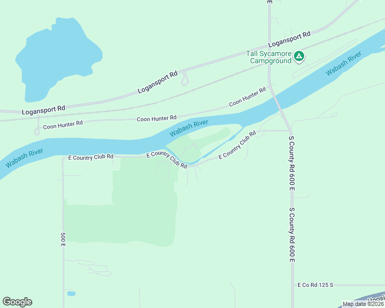 map of restaurants, bars, coffee shops, grocery stores, and more near 5554 East Country Club Road in Logansport