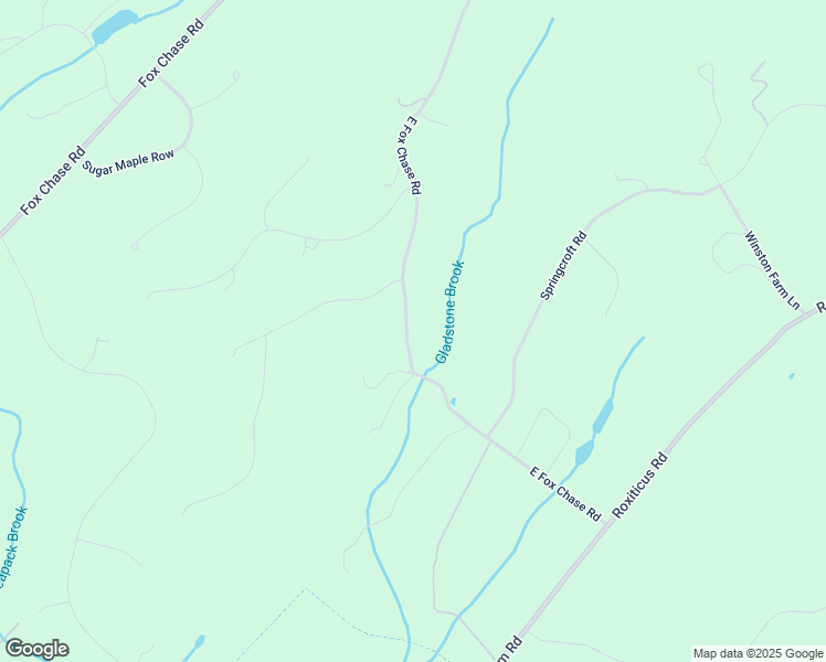 map of restaurants, bars, coffee shops, grocery stores, and more near 47 East Fox Chase Road in Chester Township