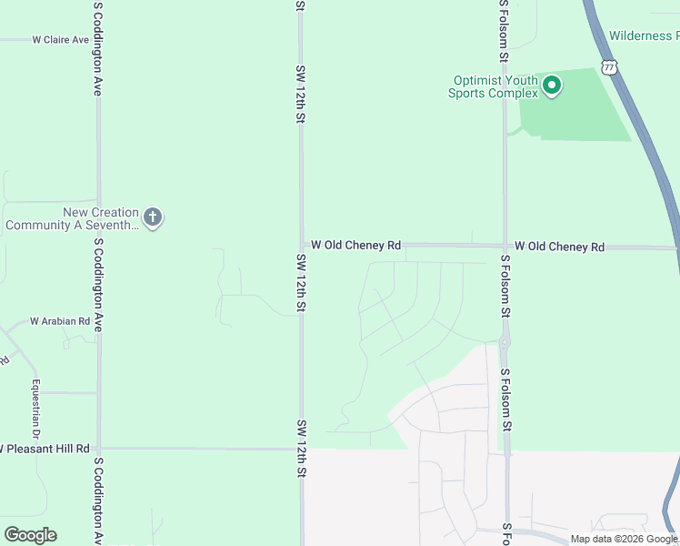 map of restaurants, bars, coffee shops, grocery stores, and more near 801 West Old Cheney Road in Lincoln