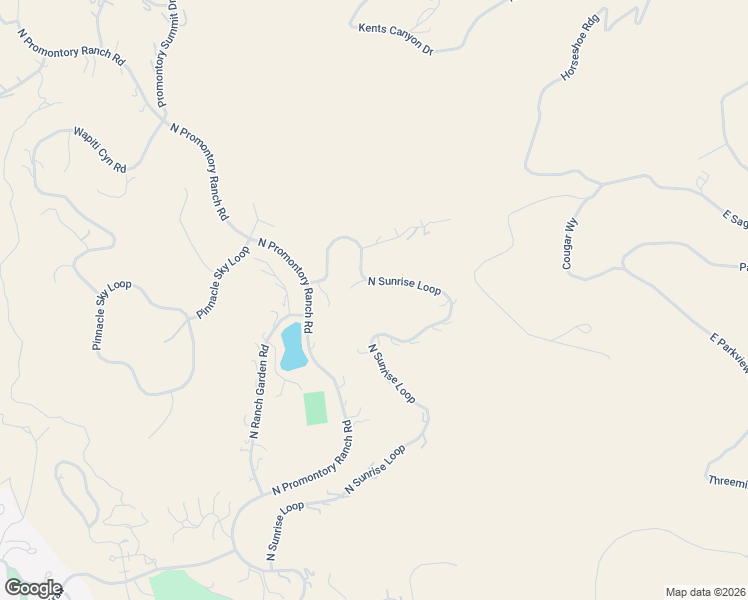 map of restaurants, bars, coffee shops, grocery stores, and more near 8425 North Sunrise Loop in Park City