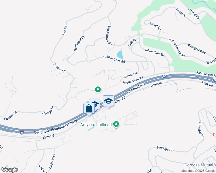 map of restaurants, bars, coffee shops, grocery stores, and more near 4224 Sunrise Drive in Park City