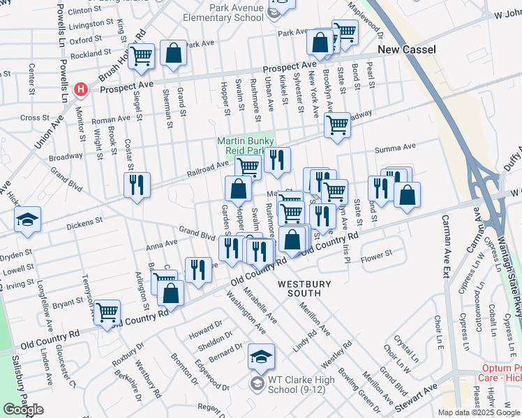 570 Main Street, Westbury NY Walk Score