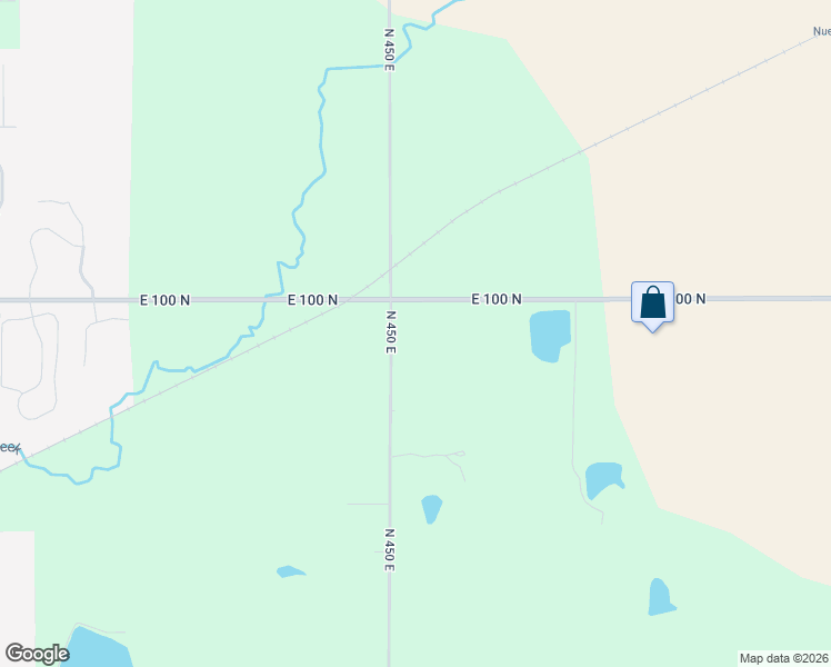 map of restaurants, bars, coffee shops, grocery stores, and more near 4529 South 100 East in Bluffton