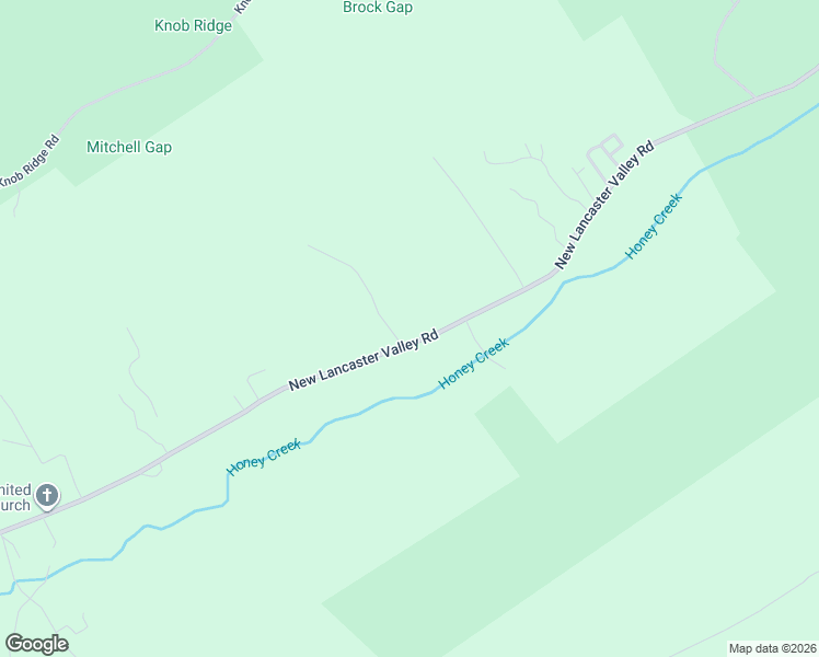 map of restaurants, bars, coffee shops, grocery stores, and more near 3871 New Lancaster Valley Road in Milroy